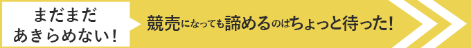 競売になっても諦めるのはちょっと待った!